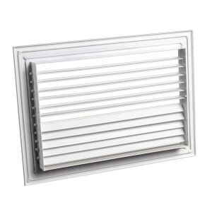 Решетка вентиляционная металлическая RAL 9016 РВ-1 400*400